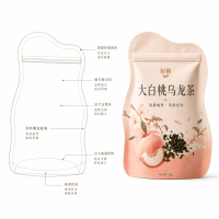 Custom Food Irregular Shape Bags, Tea, Nuts, Candy, Snack Irregular Shape Self-Standing Packaging Bags