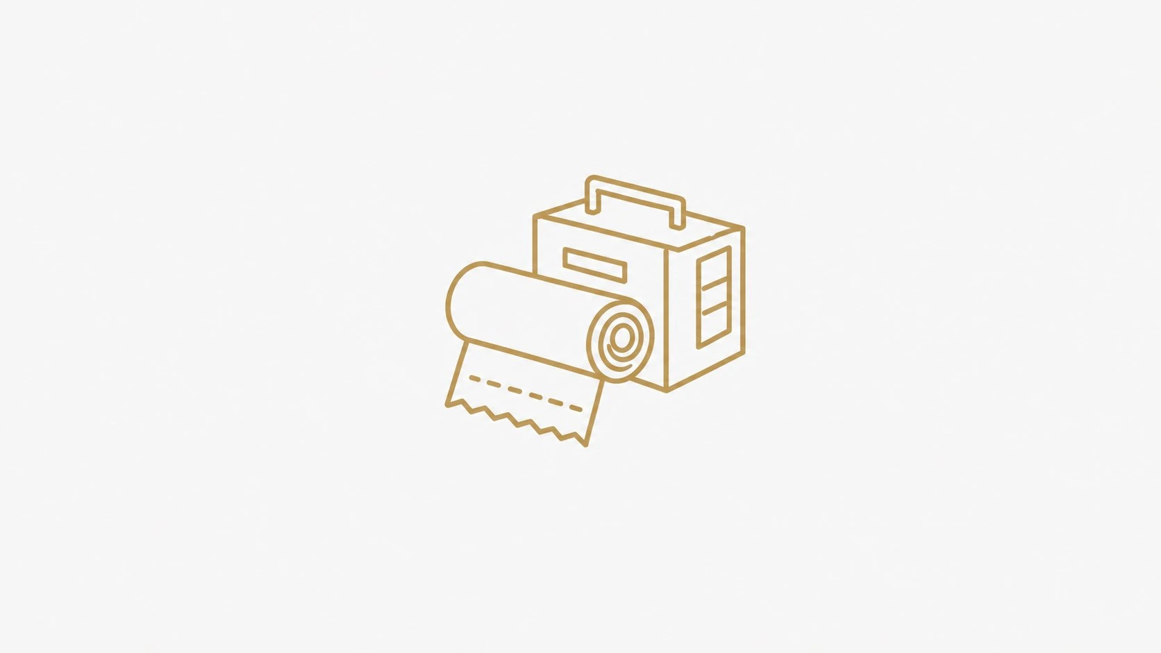 Custom Soft Packaging Packing and Shipping Icon