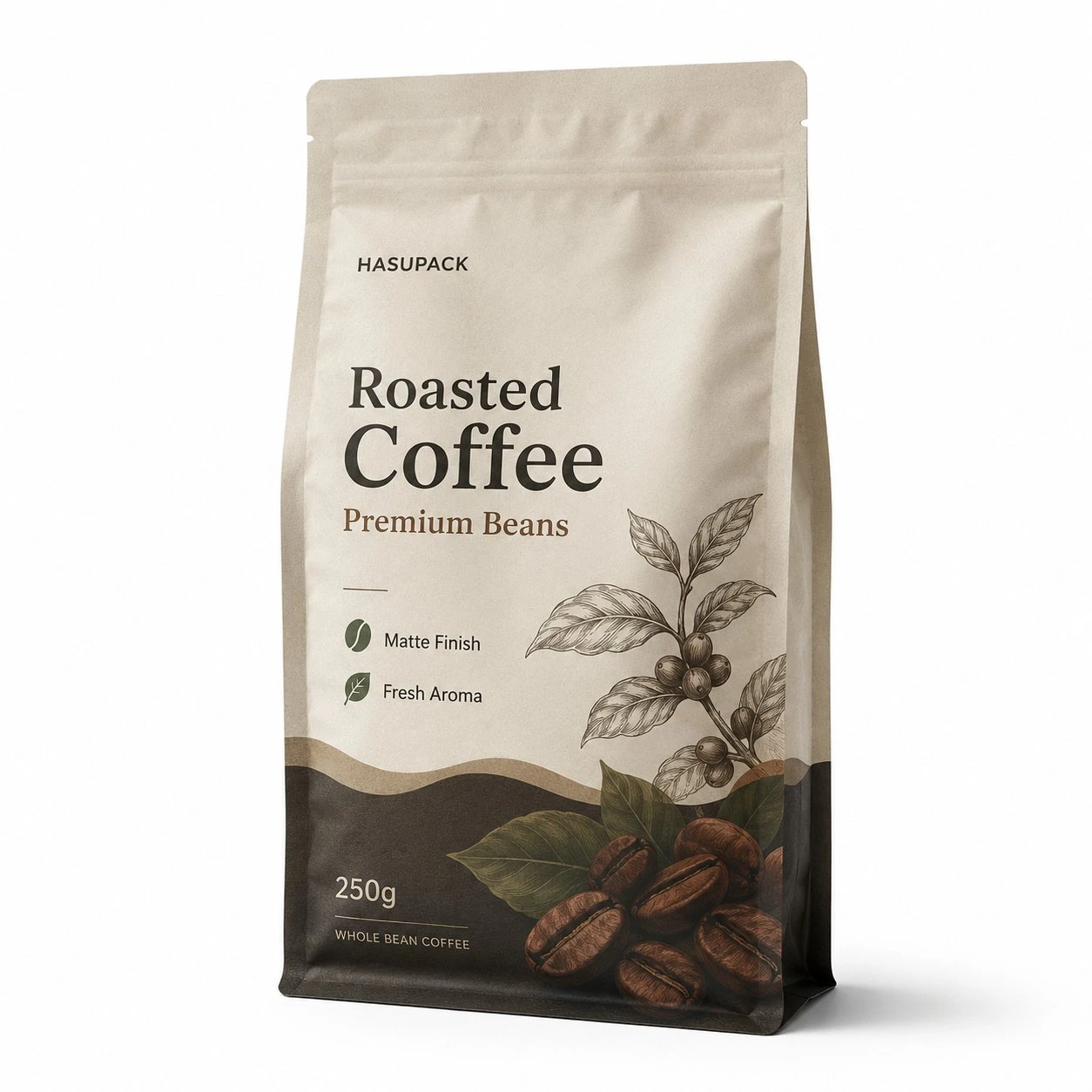 Custom Soft Packaging Coffee Bean Packaging Bags