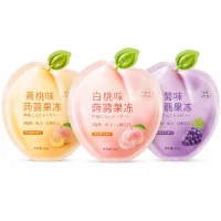 Custom Irregular Jelly Packaging Bags – Peach-Shaped Taro Jelly Food Grade Transparent Irregular Bag Manufacturer