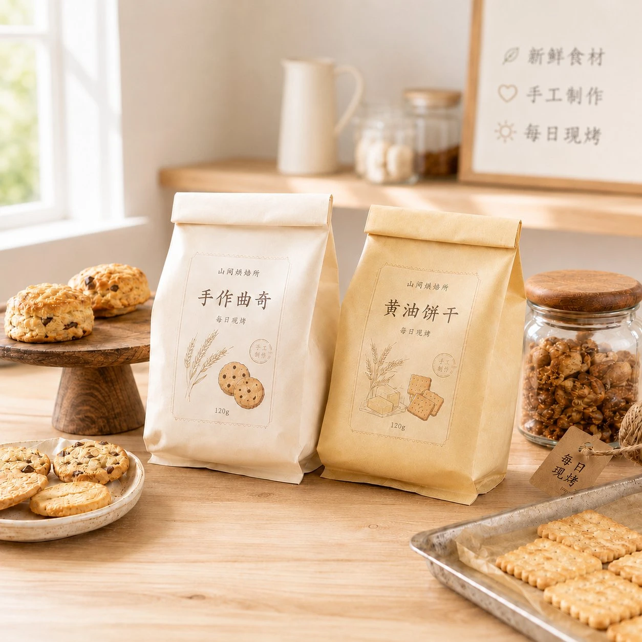 mountain-bakery-handmade-cookie-butter-biscuit-kraft-pouch-scene