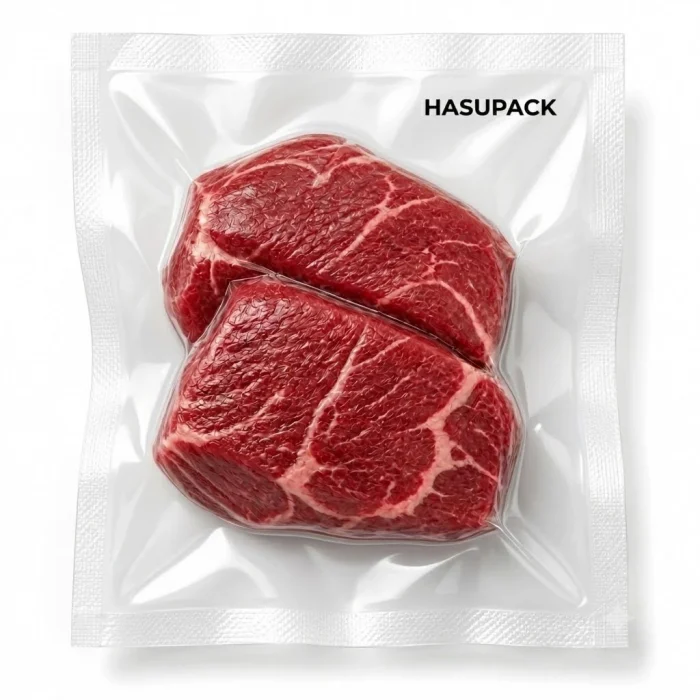 Custom High Barrier Vacuum Packaging Bags for Meat, Beef, Chicken, Seafood and Frozen Food