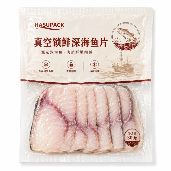 Custom Food Vacuum Packaging Bags – Fish Fillets, Seafood, Ready-to-Eat, Fresh Meat, Frozen Packaging Bags Manufacturer