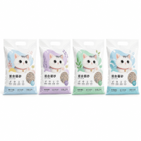 Custom Three-Side Sealed Cat Litter Bags, Color-Printed Composite Pet Packaging Bags, Available in Multiple Sizes for Customization