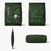Custom Side-Sealed Pillow Pouch for Tea Packaging, Snack Packaging for Nuts, Candies, Chocolate, Coffee Beans