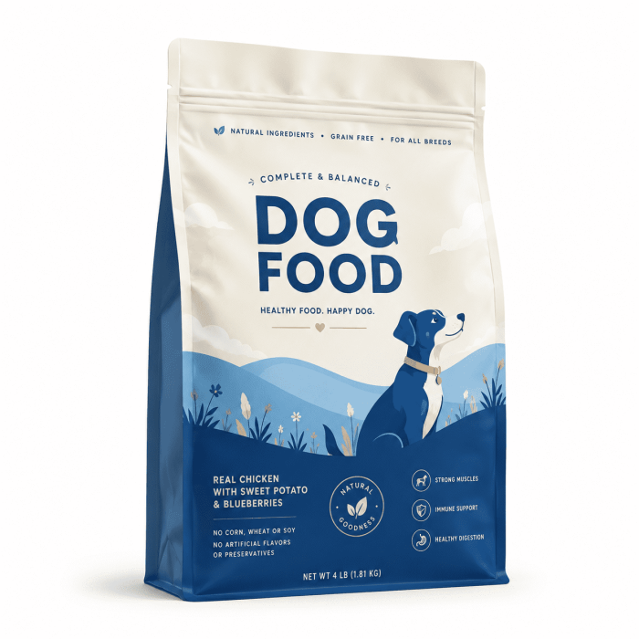 Custom Dog and Cat Food Packaging Bags, Pet Snack Packaging Bags, Pet Freeze-Dried Snack Packaging Bags