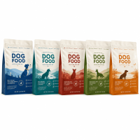 Custom Dog and Cat Food Packaging Bags, Pet Snack Packaging Bags, Pet Freeze-Dried Snack Packaging Bags