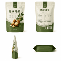 Customized Nut Packaging Stand-Up Bag, Dried Fruit Sealed Bag, Cashew Packaging Bag, Snack Divided Bag