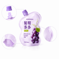 Customized Food Irregular Shape Spout Bag for Drinks, Jelly, Yogurt, Food Bags, Portable Self-Standing Irregular Shape Bags