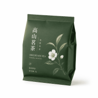 Custom Side-Sealed Pillow Pouch for Tea Packaging, Snack Packaging for Nuts, Candies, Chocolate, Coffee Beans