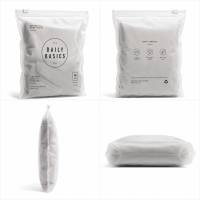 Custom High-End Apparel Zipper Bag Manufacturer – Clothing Pants Zipper Bag Apparel Bag Packaging Bag