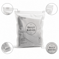 Custom High-End Apparel Zipper Bag Manufacturer – Clothing Pants Zipper Bag Apparel Bag Packaging Bag