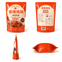 Custom High-Temperature Steam Cooking Food Packaging Bags Pre-Cooked Food Packaging Bags