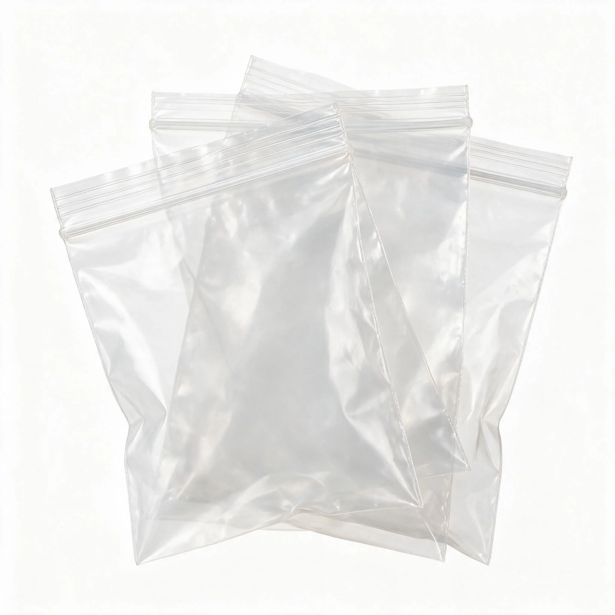 Self-Sealing Bag Transparent Plastic Sealing Bag Product Display