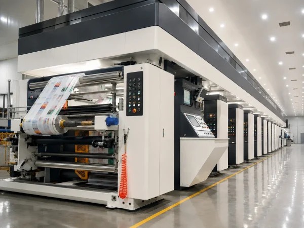 Custom Soft Packaging Printing Production Line with Flexo Press