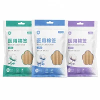 Medical Cotton Swab Packaging, Cotton Swab Packaging, Daily Use Cotton Swab Packaging