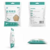 Medical Cotton Swab Packaging, Cotton Swab Packaging, Daily Use Cotton Swab Packaging