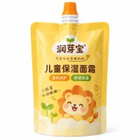 Baby Cream Squeeze Bag, Children’s Skincare Travel Size, Self-Standing Bag Custom Manufacturer