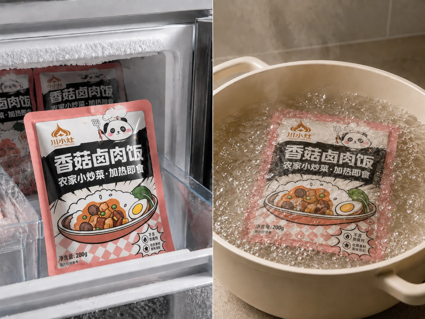 Freezing Food Packaging Multi-Scene Storage and Usage Requirements