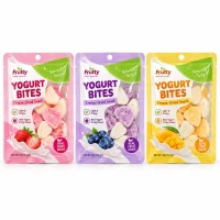 Freeze-dried candy packaging bag three-side sealed transparent window snack bag custom manufacturer