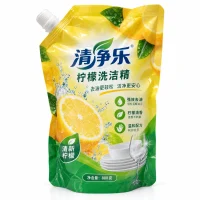 Custom Soap Dispenser Bag Manufacturer for Kitchen Cleaner, Stand-Up Pouch for Dish Soap Refill