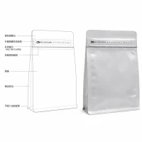 Octagonal Sealing Bag for General Packaging, Suitable for Storage of Nuts and Clothing, Large Capacity, Available in Stock