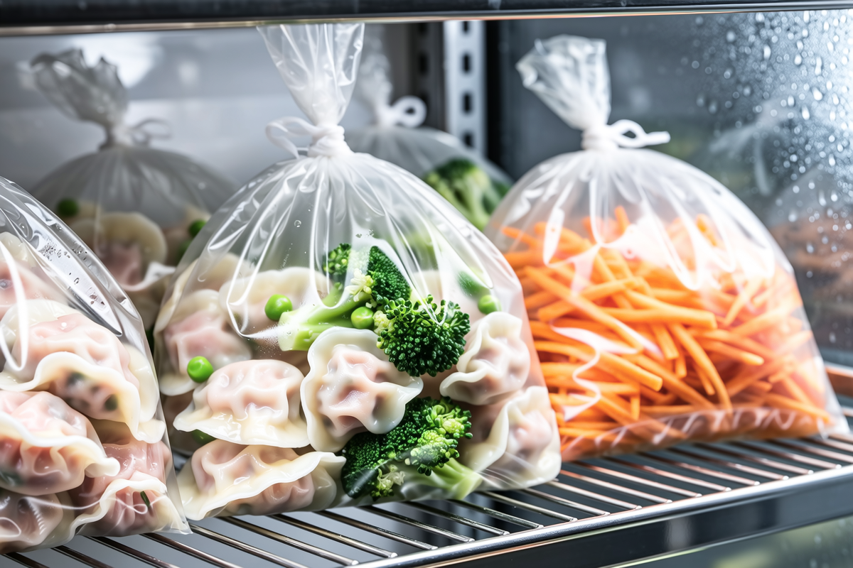 Low Temperature Freezing Packaging Bags for Storing Frozen Dumplings and Seafood in Refrigerated Storage Scenarios