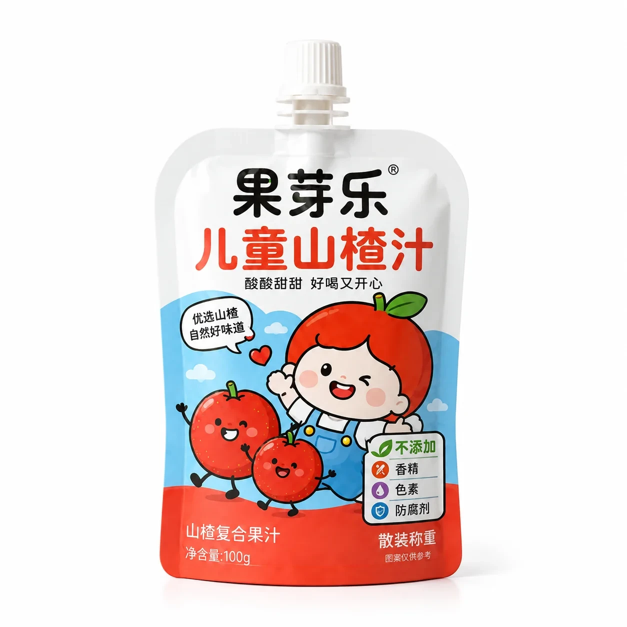 Juice packaging Real packaging shots