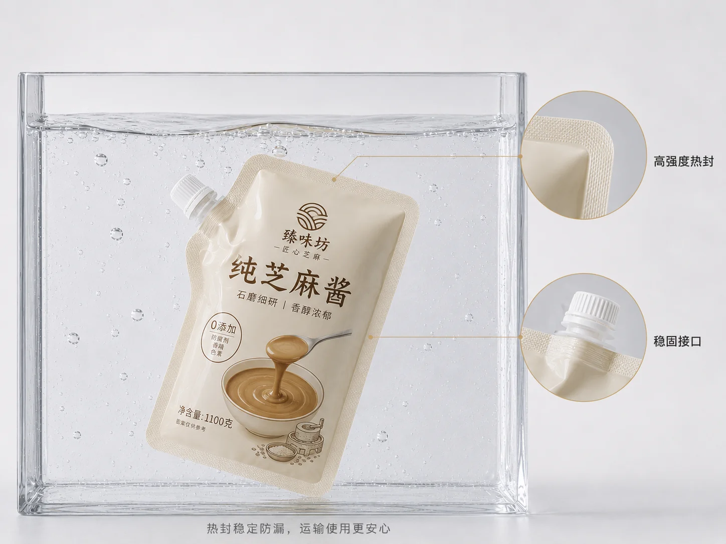 Sealing stable leak-proof