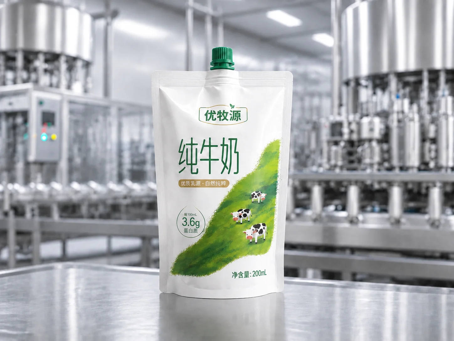 Dairy packaging Fresh milk