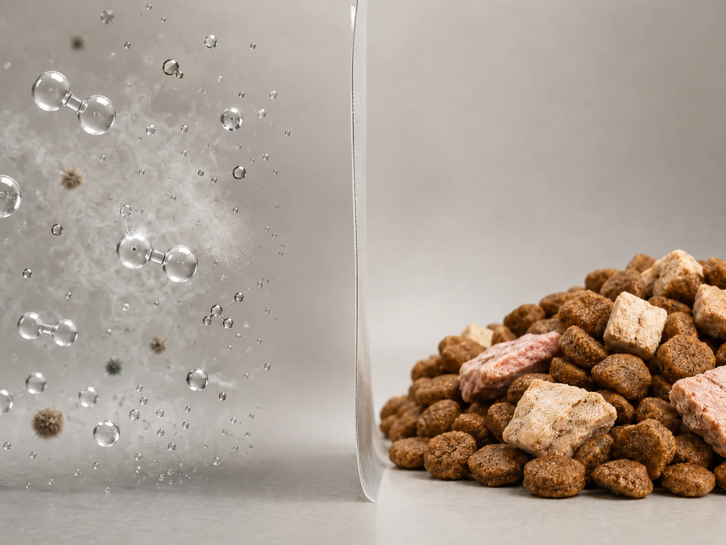Pet Food Packaging Custom High Barrier Fresh Lock