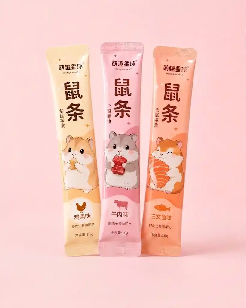 Pet Food Packaging Mouse Strips