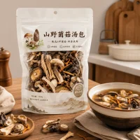 Mushroom Packaging Bags Customized Dry Self-Standing Packaging Bags Mushroom Packaging Customization