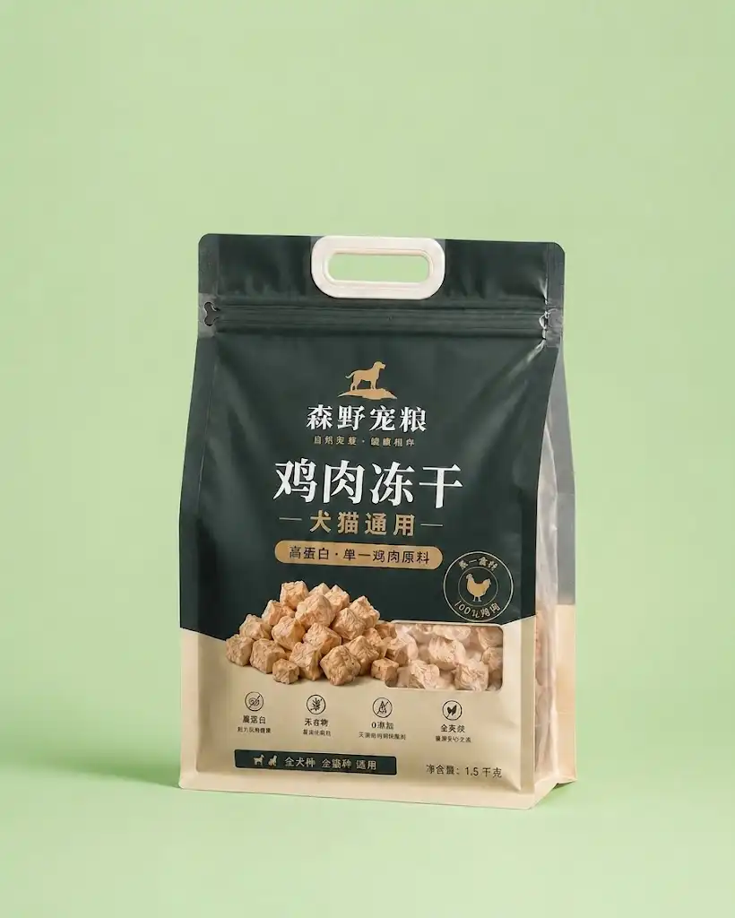 Pet Food Packaging Chicken Freeze-Dried