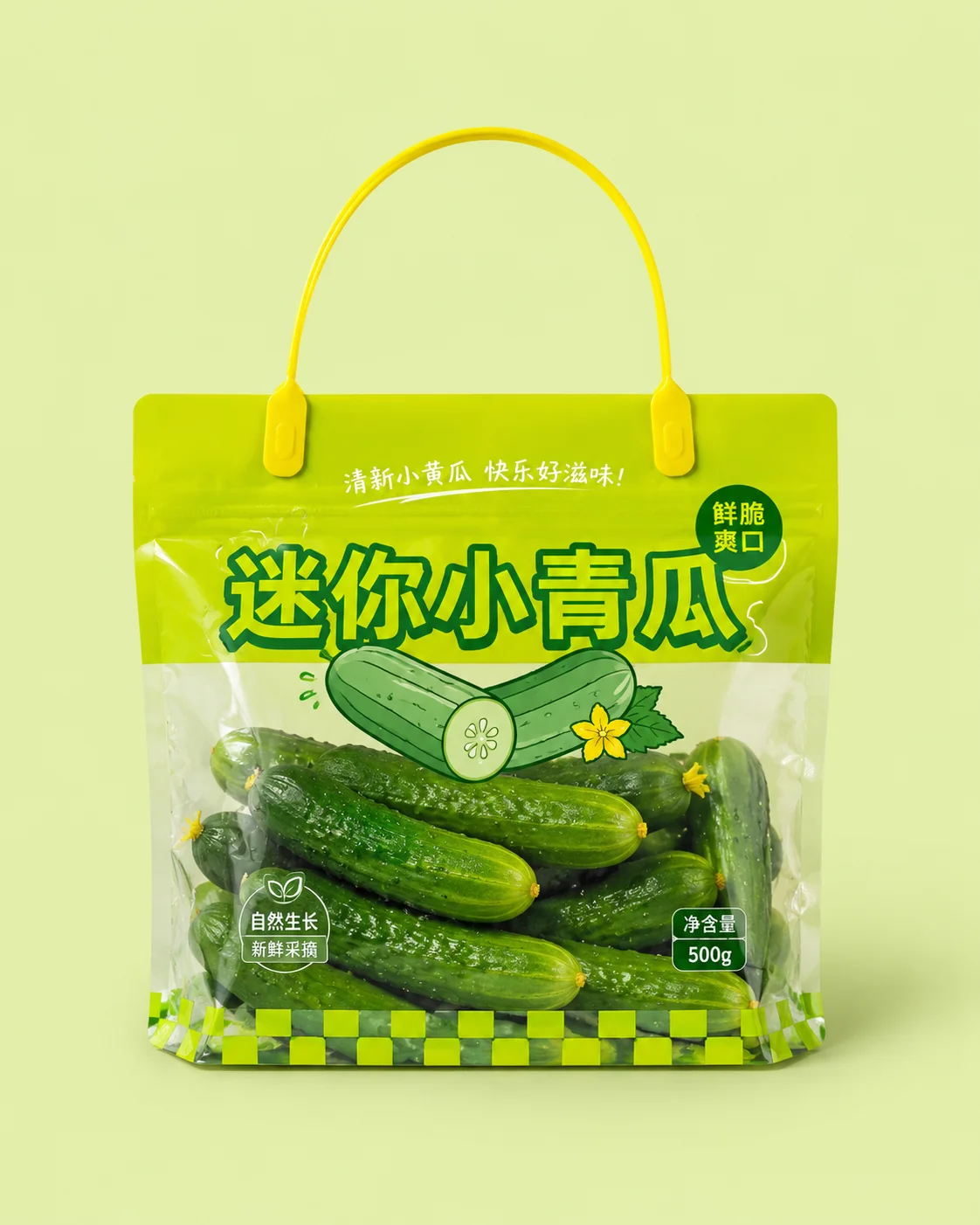 Farm Produce Packaging Mini Cucumber