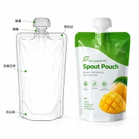 Recyclable Nozzle Bag Custom Eco-Friendly Packaging Bag Recyclable Packaging Bag Manufacturer