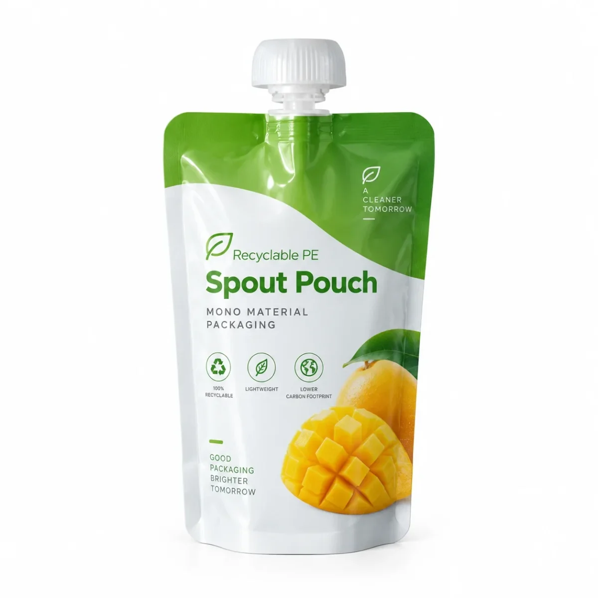 Recyclable Nozzle Bag Custom Eco-Friendly Packaging Bag Recyclable Packaging Bag Manufacturer
