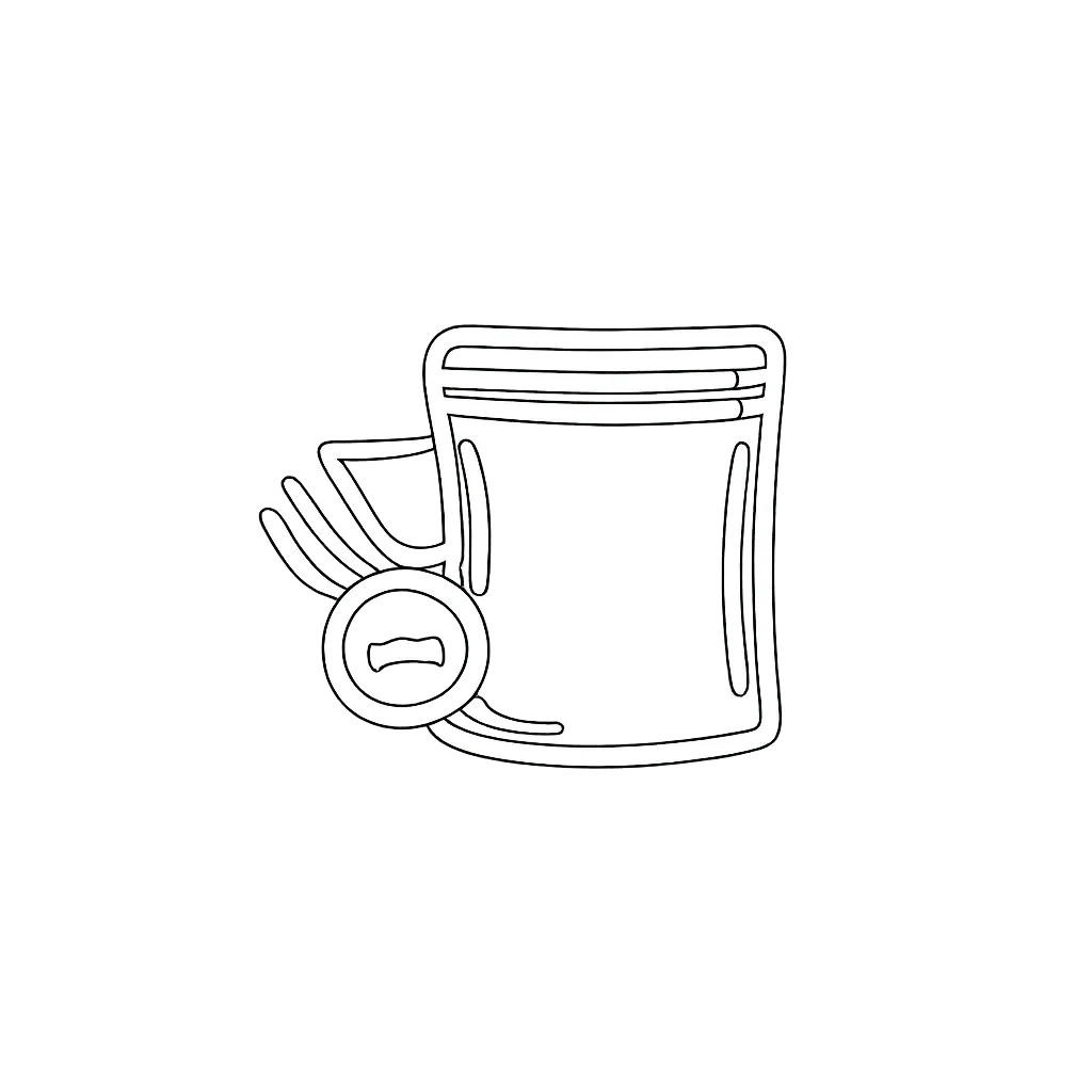 Sustainable Packaging - Illustration of Reducing Unnecessary Material Usage