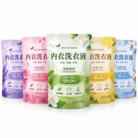 Custom Laundry Detergent Bag Packaging, Three-Side Sealed Stand-Up Laundry Detergent Bag, Laundry Detergent Bag Manufacturer