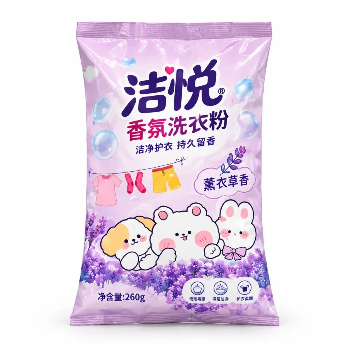 Fragrance Laundry Detergent Packaging Bag, Middle Sealed Back Sealed Composite Bag, Custom Manufacturer